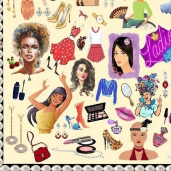 50 10X13 Poly Mailers Fashion Makeup Girls Ladies Night Flat PRICE IS FIRM - Picture 7 of 11